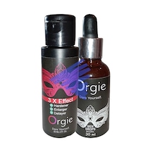 L.orgie Erkeğe Özeı Formüllü 3 Özellik 60 Ml Bakım Kremi + Erkeğe Özel Uyarıcıdamıa 30 Ml