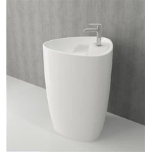 Bocchi Etna Monoblok Lavabo Batarya Banklı Beyaz 1337-001-0126