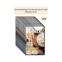 Dermal Besleyici Ve Nemlendirici Yulaf Maskesi 25 Gr 10 Adet