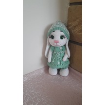 Amigurumi Uykucu Tavşan Oyuncak