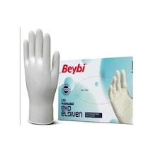 Beybi Lateks Pudrasız Eko S Small Beden Muayene Eldiven 100lü Paket