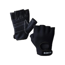 Delta Force Extra Ağırlık Body Dambıl Halter Fitness Eldiveni, Siyah, Medium Açık Mavi