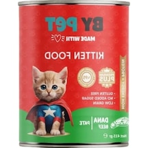 Yaş Kedi Maması - Dana Etli Konserve 400 Gram