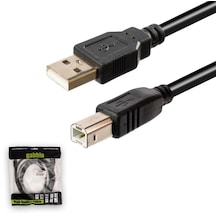 Gabble Gab-yk015 1.5m Metre Usb 2.0 Yazıcı Printer Kablo Siyah