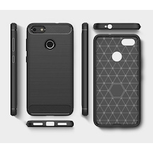 Huawei P9 Lite Mini Silikon Karbon Fiber Kilif 418857216