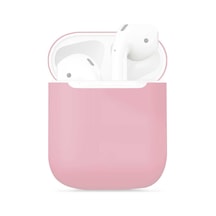 Airpods 1. Nesil 2016 A1523-a1722-a1602 Uyumlu Silikon Kılıf Airbag 13 - Pembe - T13648