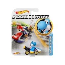 Hot Wheels Mario Kart Karakter Araçlar Lıght Blue Yoshı Gbg35 Çok Renkli