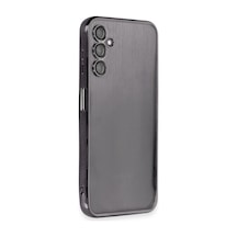 Newface Samsung Galaxy Uyumlu A14 4g Kılıf Razer Lensli Silikon Glblseme - 63 - Siyah Sıyah