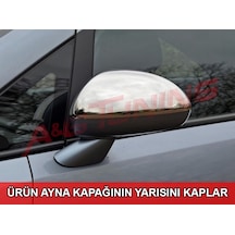 Opel Corsa D Krom Ayna Kapağı Tk 2007 Üzeri Paslanmaz Çelik N11.200
