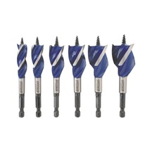 Irwin Speedbor Ahşap Matkap Seti, 10,2 Cm, 6 Parçalı 1877239