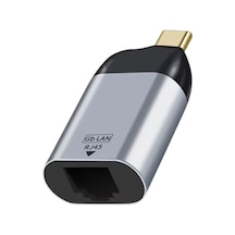 Büro Ev Ofis Cihazları İçin Usbc-rj45 Gigabit Çevirici