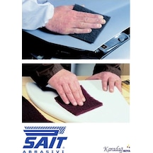 Saıt Elyaf Zımpara Ufs 1500P - 2000P Gri