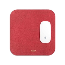 Guard Kırmızı Hakiki Deri Mouse Pad 30 X 27 Cm - Grd260411wt1031 1