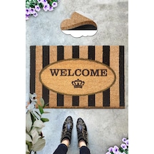 Coco Rigel 40x60 cm KIL Paspas,Dekoratif Çok Amaçlı Iç ve Dış Kapı Paspası