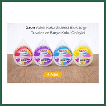 Bezos Ozon Askılı Wc Kokusu 4 Adet Bzs01