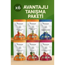 Freezeva Freeze Dried Kuru Meyve 6'lı Tanışma Paketi 110 G
