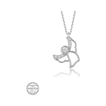 Swarovski Taşlı Gümüş Melek Kadın Kolye (551181396)