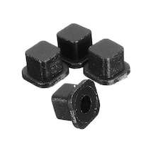 Yaozixa Jlb Racing 21101 J3 Speed Rc Araba İçin 4'lü Siyah Plastik Pin Şapkası - Dayanıklı Upgrade Aksesuarı