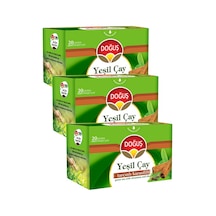 Doğuş Tarçınlı Karanfilli Süzen Poşet Yeşil Çay 30 G 3 x 20'li