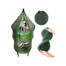 Wondernest Yeşil Örgü Nefes Kurutma Kurutma Katmanlar Jialan Çanak Balık Asılı 3 Tq Yeşil