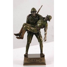 WISE Veronese Serisi-MEHMETCIGE SAYGI ANITI BRONZ-18*12*12 CM.