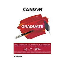 Canson Graduate 290 Gr A3 30Yp Oil & Acrylic