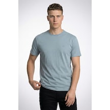 Loft Lf2042275 Erkek Kısa Kol T-shirt Lıght Blue