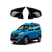 Dacia Dokker Araca Özel Batman Yarasa Ayna Kapağı Pianoblack