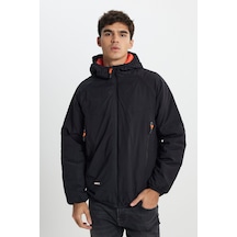Lee Regular Fit Normal Kesim Fermuarlı Siyah Ceket L242038001 Siyah