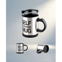 Ergonomik Kendi Kendini Karıştıran Termos Kupa 350 Ml Ofis Kullanımı