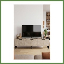 Bezos Royal Tv Sehpası Suntalam Ekru 160x35 Hb006