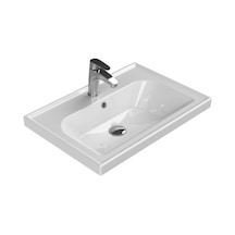 Turkuaz Seramik Cerastyle Frame 65 x 45 CM Etajerli Lavabo