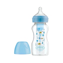 Mey İthalat Pp Geniş Ağız Options Biberon 270 Ml Mavi