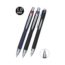 Jel Uçlu Pilot Kalem 3 Renk Uniball Jetstream Sxn-210 1.0 Mm Basmalı Pilot Kalem Roller Uçlu Likit Mürekkepli Çok Renkli