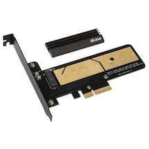 Akasa M.2 SSD to PCI-E Gen3 x 4 Soğutuculu Dönüştürücü Adaptör