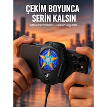 Oyunlar İçin Telefon Soğutucu 65-85 Mm Uyumlu, Dijital Ekranlı Yeni Nesil - Lisinya