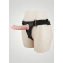 Xshopum 15,5 Cm İçi Boş Belden Bağlamalı Titreşimli Protez Penis Vibratör