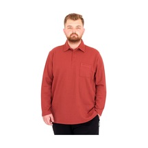 Mode Xl Büyük Beden Tshirt Polo U.kol Cepli 22446 Tarçın Tarçın
