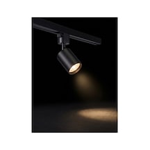 Siyah Hareketli Gu10 Spot Aydınlatma 7w Led Uyumlu Modern İç Mekan Spot - 925248853 Diğer