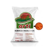 Orti Kırmızı Mercimek 5 KG