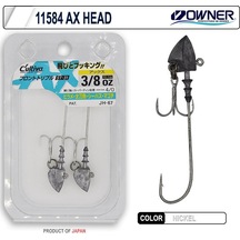Owner 11584 Ax Head Lrf Jighead