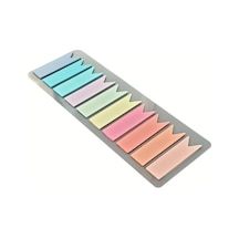 Sticky Notes Şeffaf Renkli Yapışkan Not Kağıtları Flama