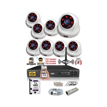 IDS D-2026HD-SET8-1TB 8 Kameralı 1080P Full HD 5 MP Sony Lensli Kamera Seti - 2026 IDS D-2026HD-SET8-1TB 8 Kameralı 1080P Full HD 5 MP Sony Lensli Kamera Seti - 2026
