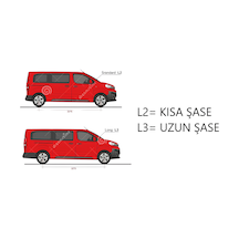 Scudo Van Kısa Şase Tavan Çıtası Siyah 2022 2023 2024 2025 2026 2027