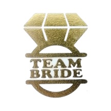 Team Bride Büyük Yüzük  Dövme 10 Adet