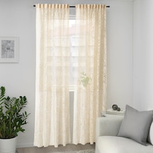 Ikea Skarefly Tül Perde 145x300 Cm Sarı