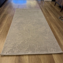 Hoom Rugs Markiz 1138 Gri Modern Pamuk Taban Halı Gri
