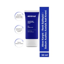 Skinimal Azelaik Asit İçeren Akne Karşıtı Sebum Azaltıcı ve Aydınlatıcı Krem 50 ML