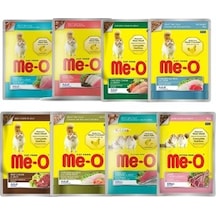 Me-O Pouch Karışık Kedi Maması 12 x 80 G