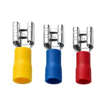 Tügen 0.5 - 1.5 Mm² 0.5 X 2.8 İzoleli Ekstra Yüksüklü Faston Kablo Ucu 200 Adet